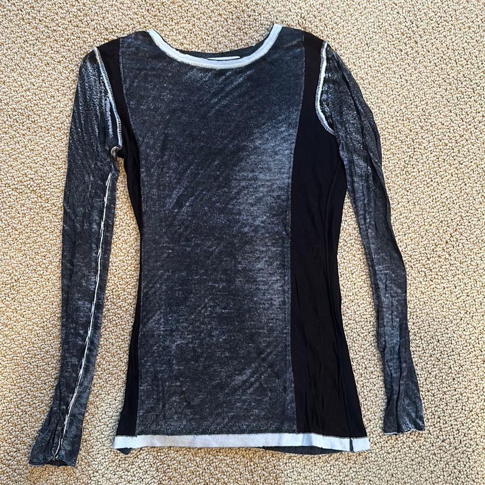 KOKUN Over-dye Fitted Crew Black